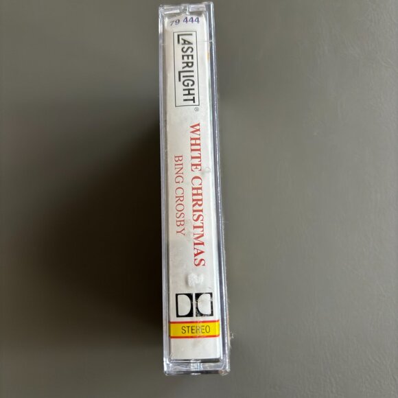 Laser Light Bing Crosby White Christmas Dolby Stereo Sound Sealed Cassette Tape - Picture 3 of 3